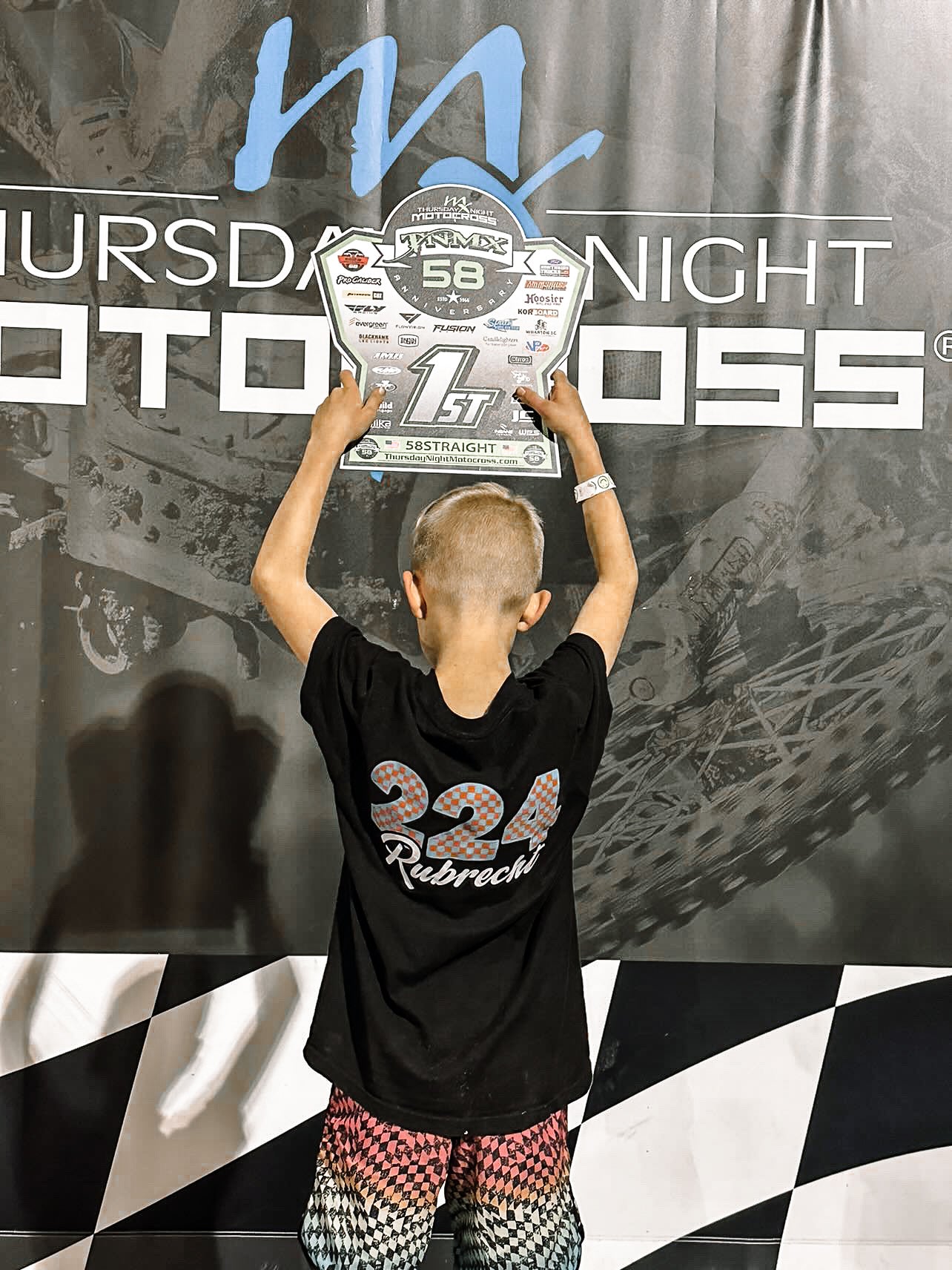 Number & Cursive Name Design