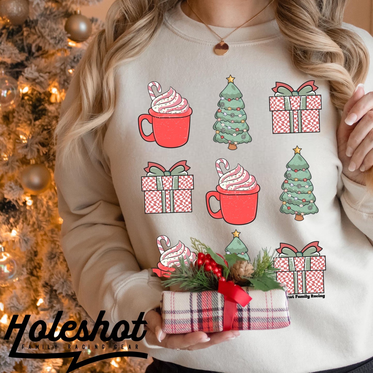 Retro Christmas Swetashirt