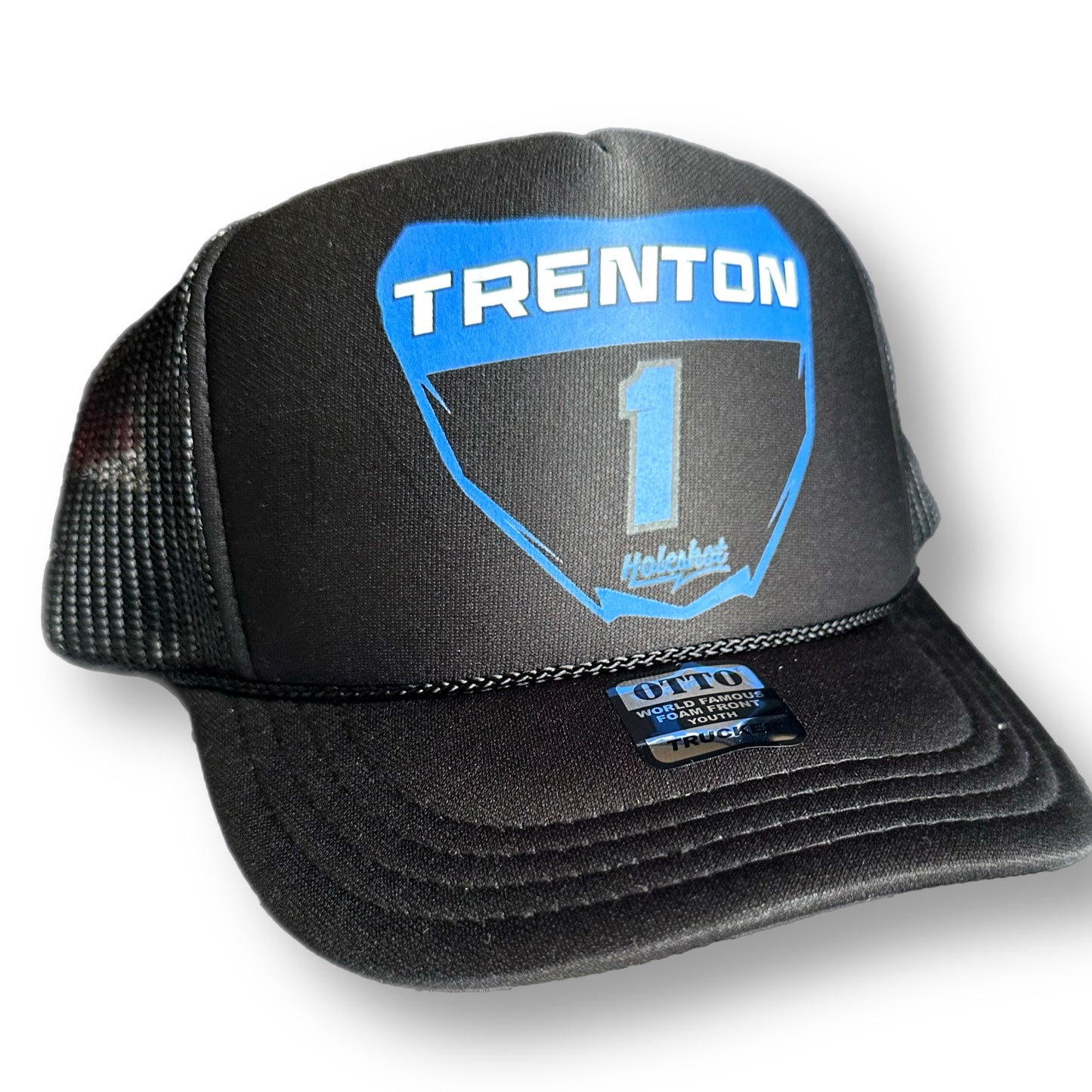 Custom Dirtbike Plate Trucker Hat