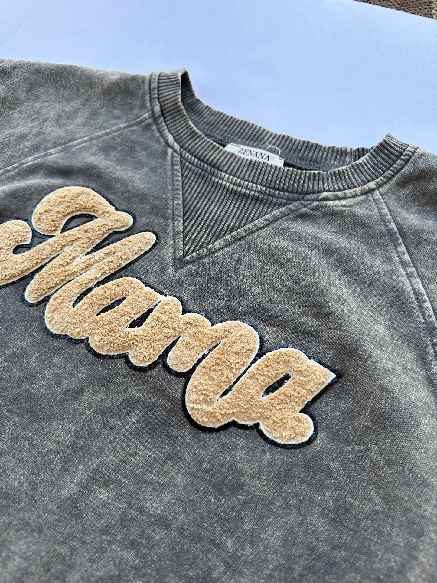 Chenille Patch Mama