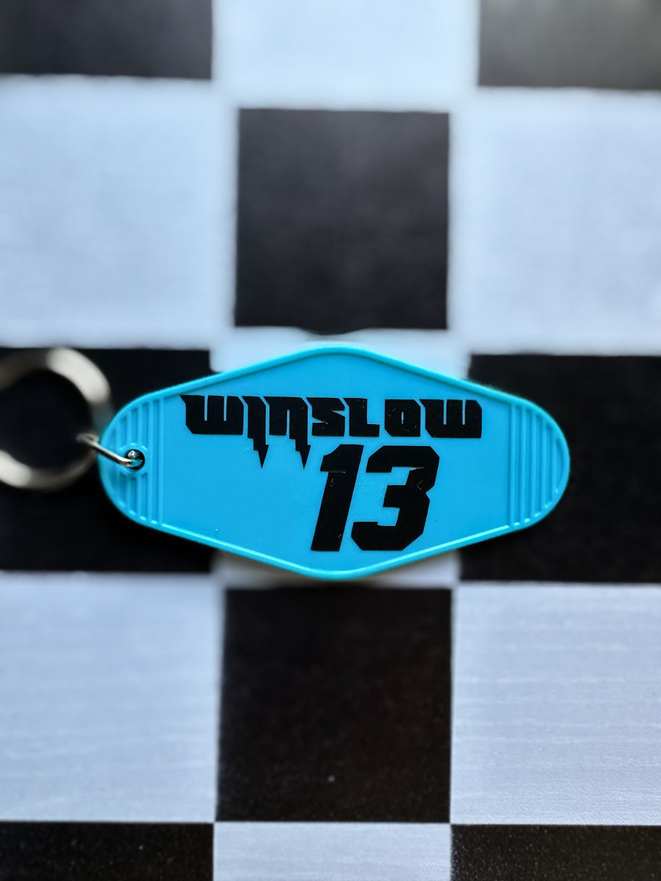 Personalized Motel Keychain