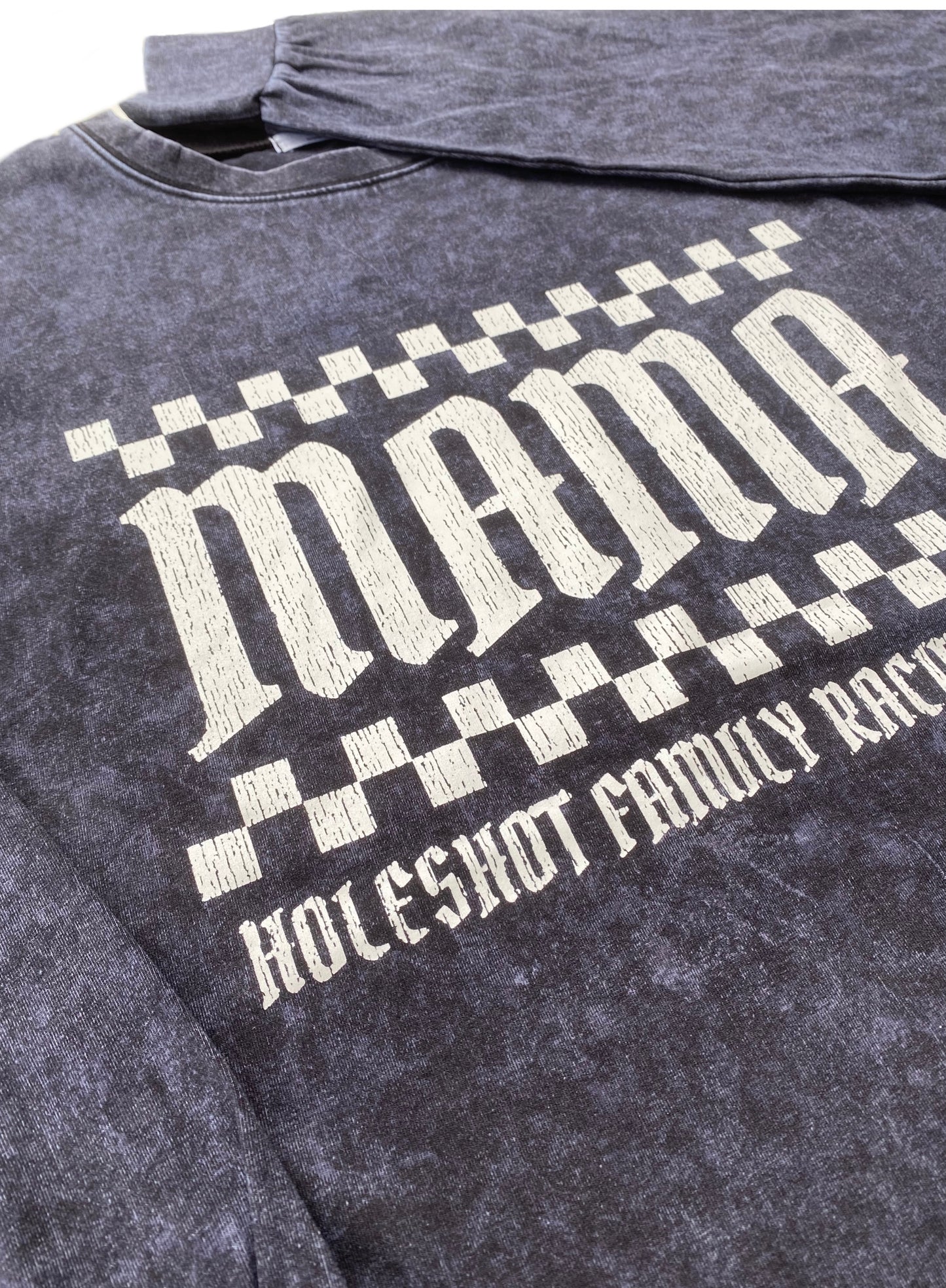 Sapphire check long sleeve