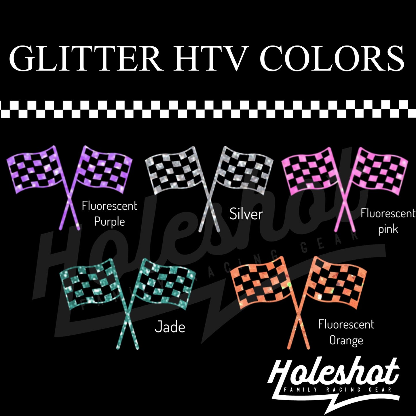 Checkered Puff Name Tee * Glitter/ Pattern Upgrade*