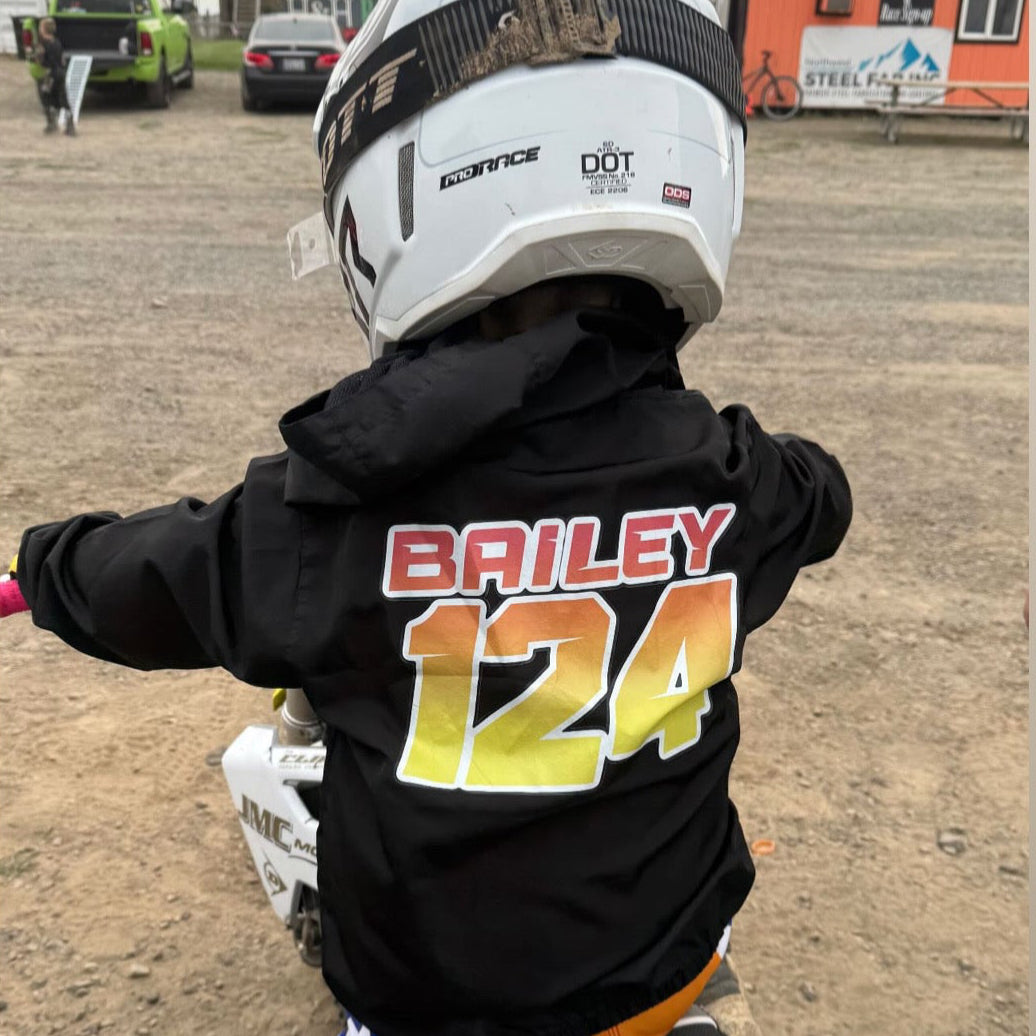 Youth Lightweight Windbreaker  water-resistant coating