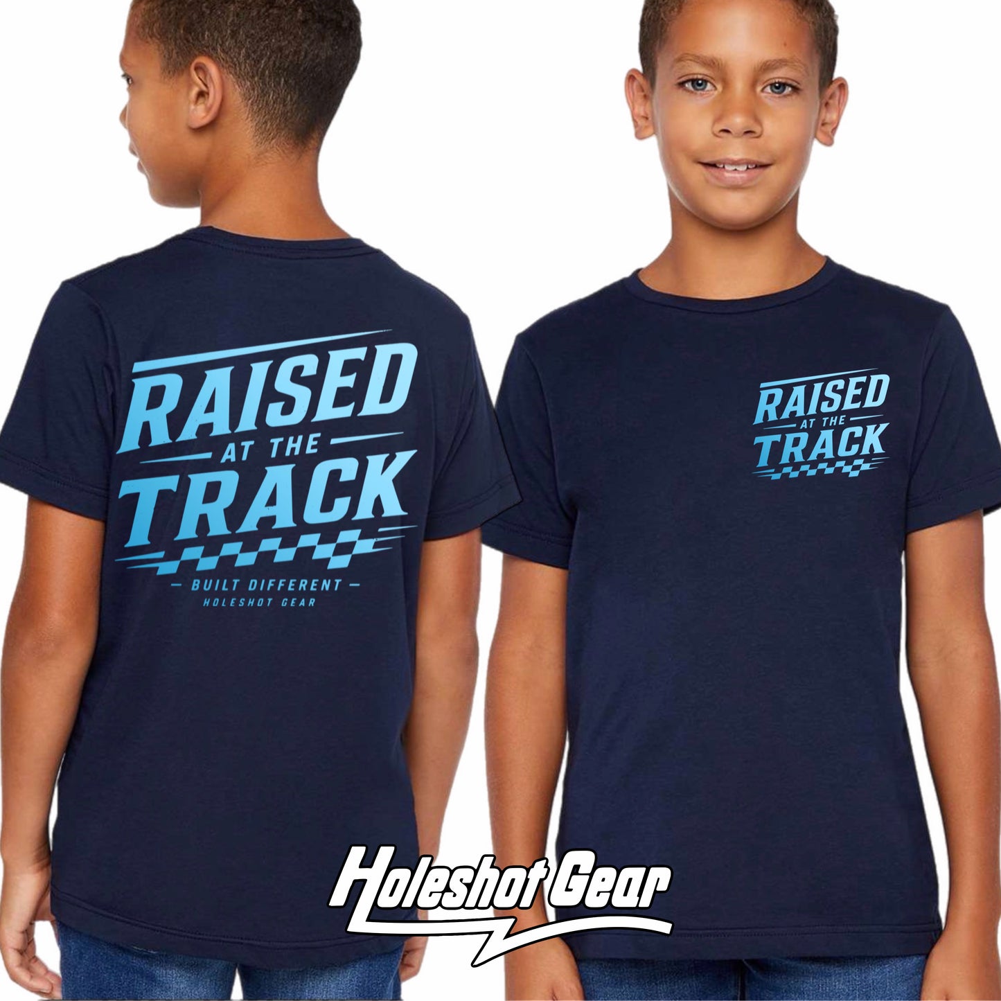 Raised at the Track Navy