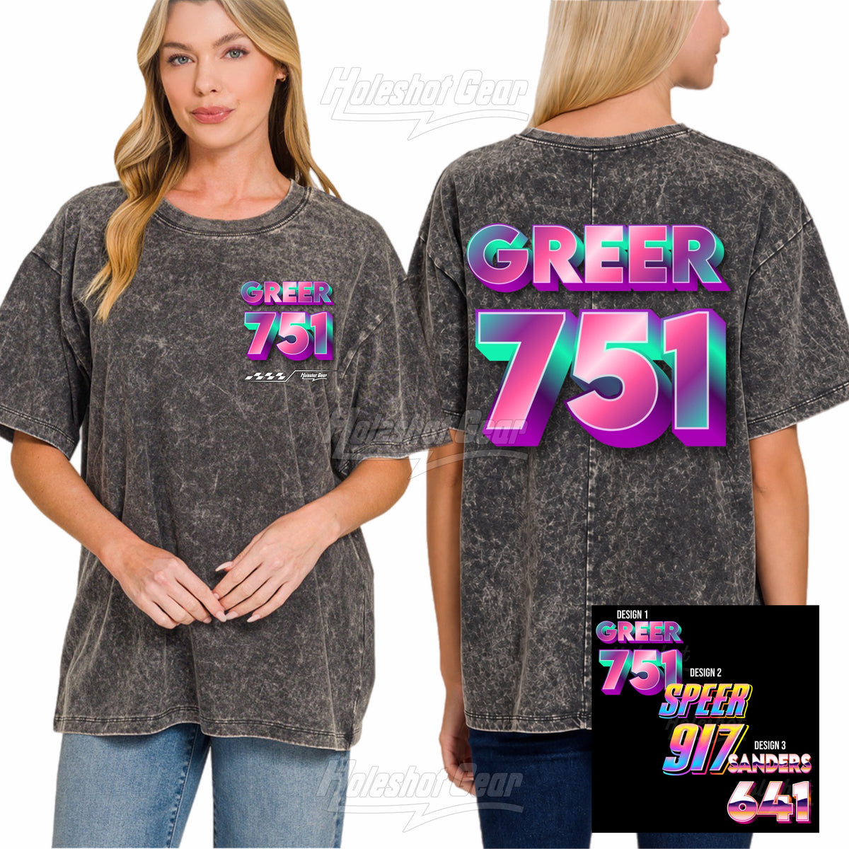 Washed Short Sleeve Top