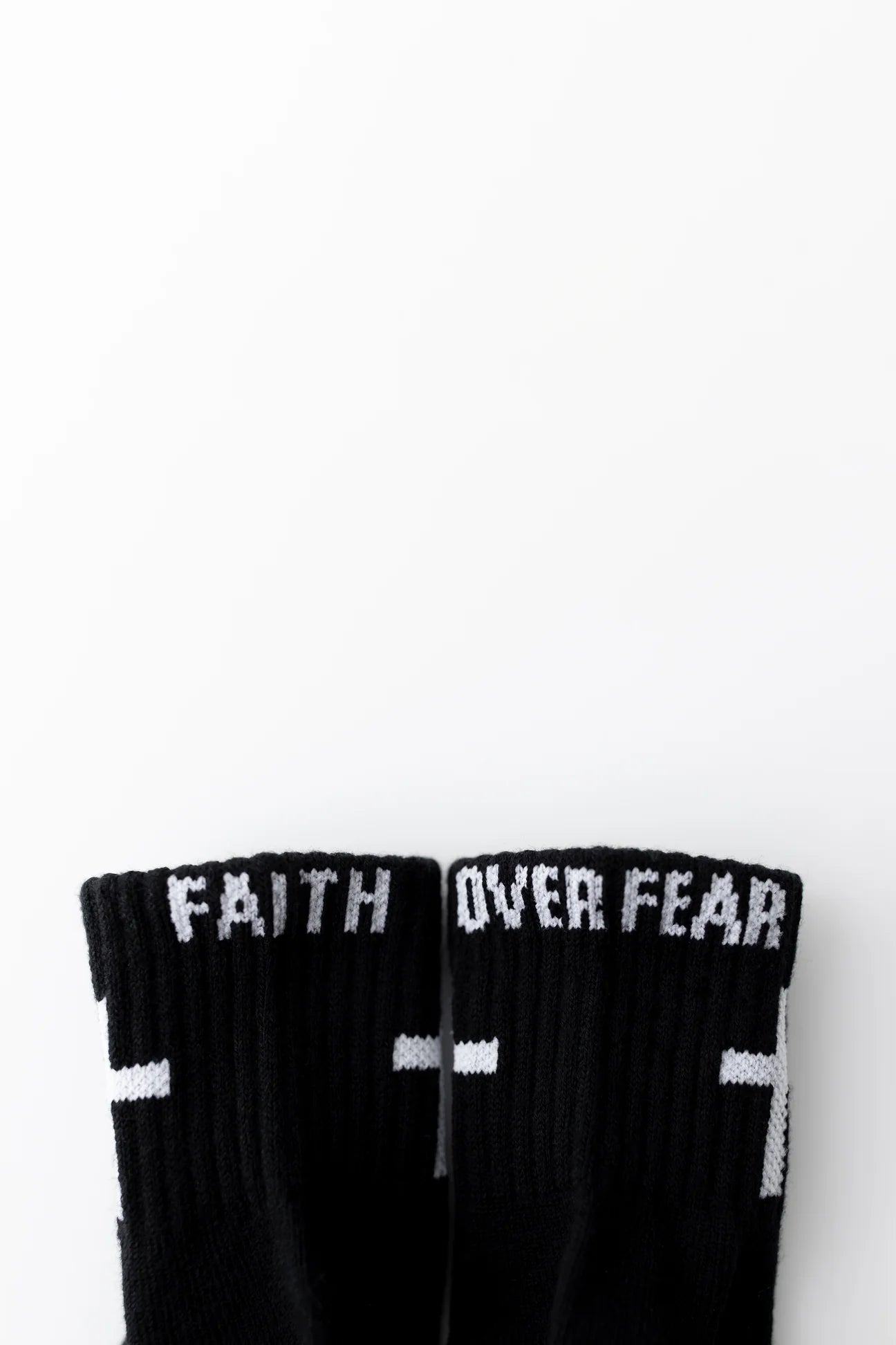 Faith Over Fear Socks