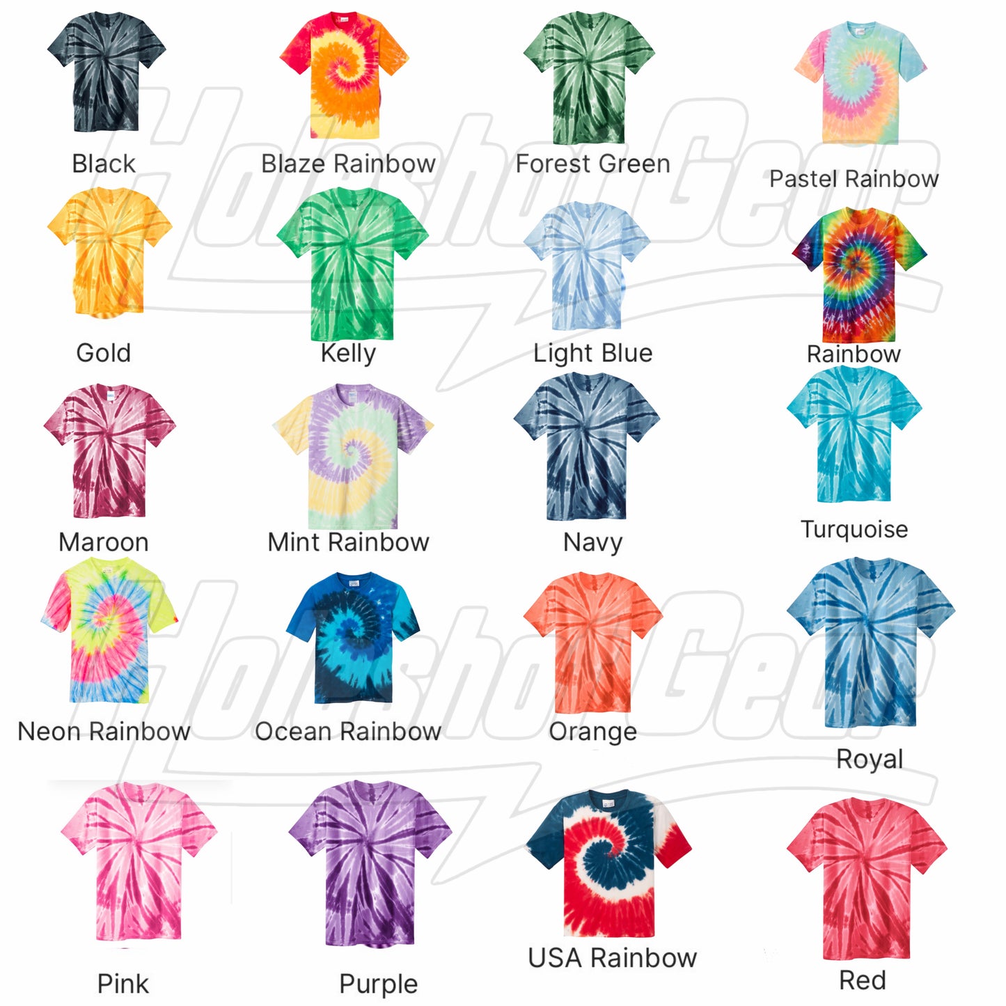 Tie Dye Custom Tee