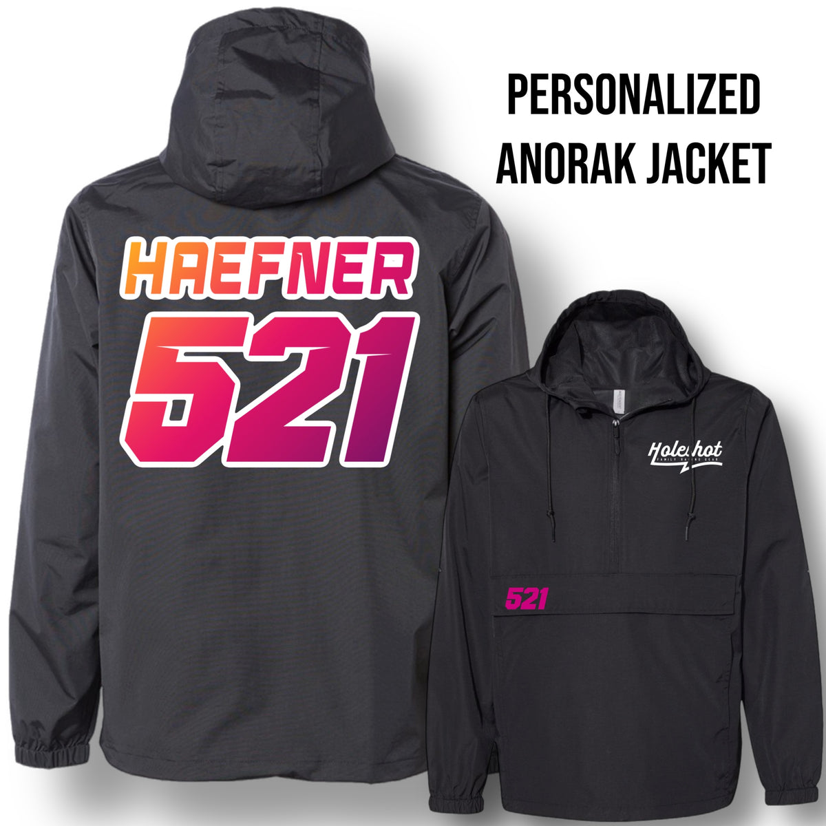 Adult Nylon Anorak – Holeshot Family Racing Gear