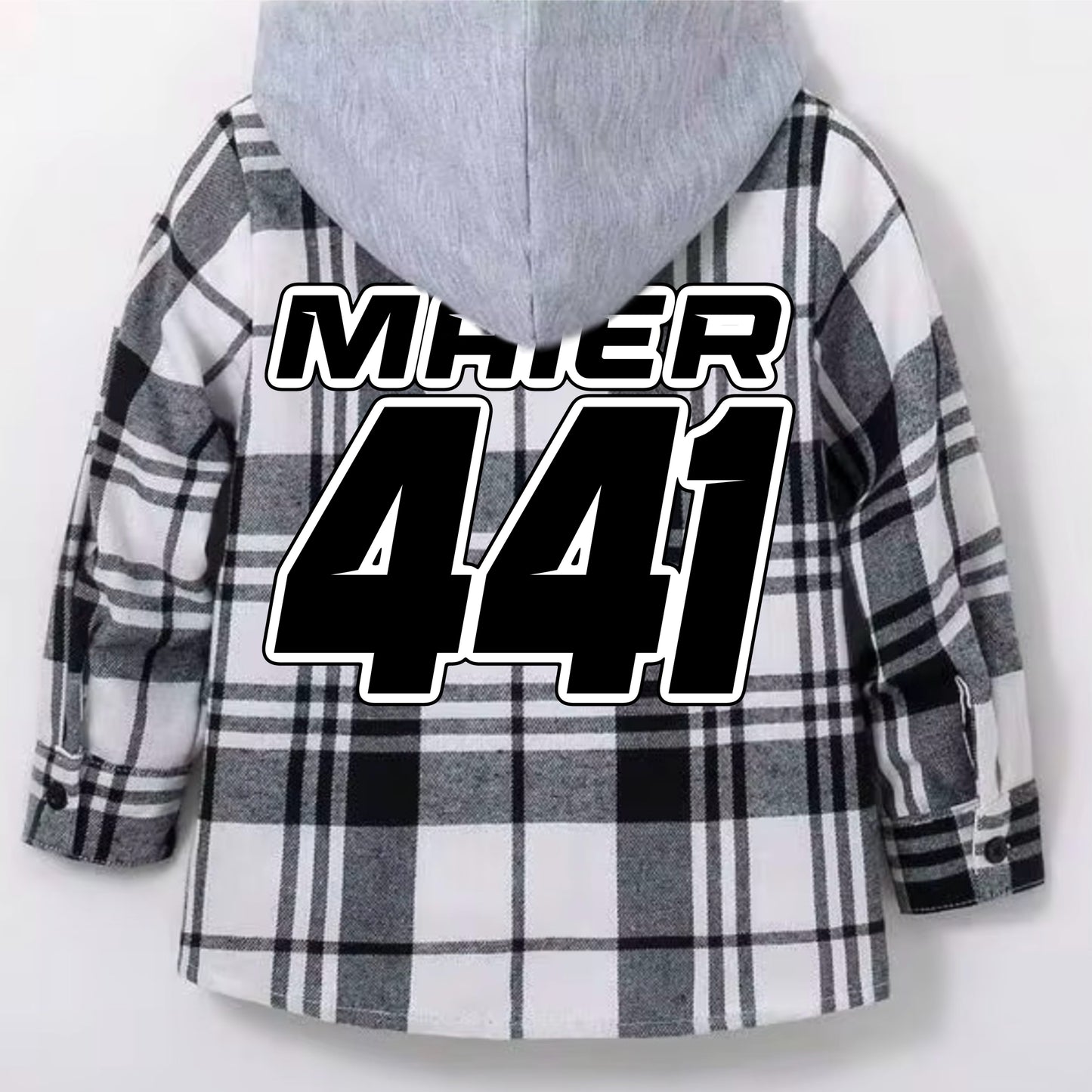 Youth Flannel Hooded Jacket