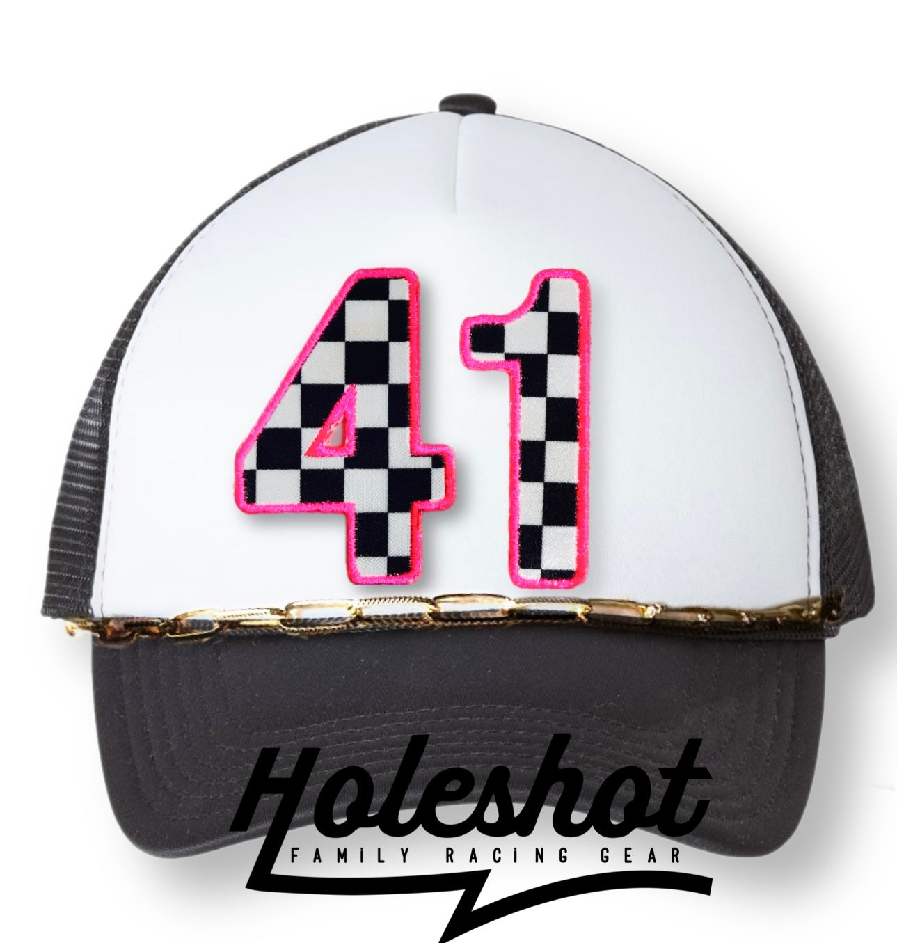 ADULT  Personalized Number Patch Hats