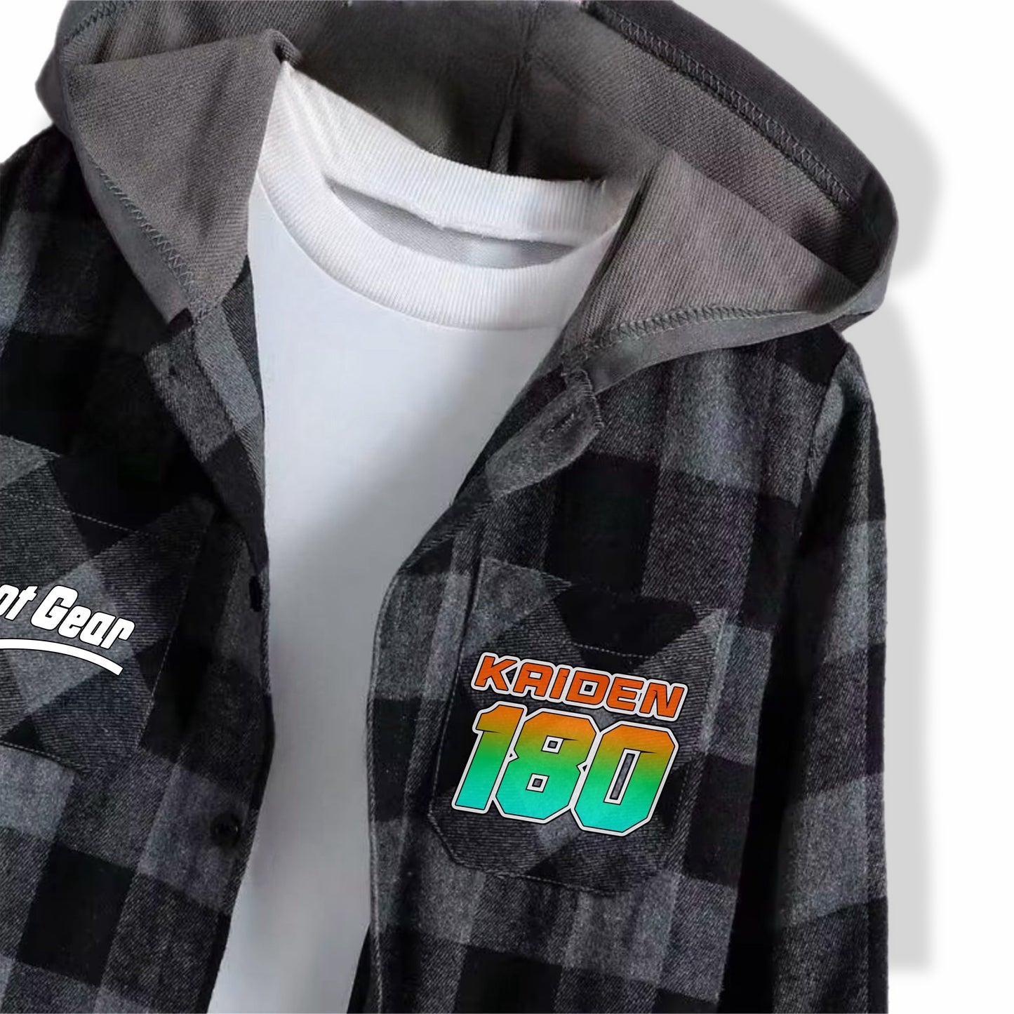 Youth Flannel Hooded Jacket