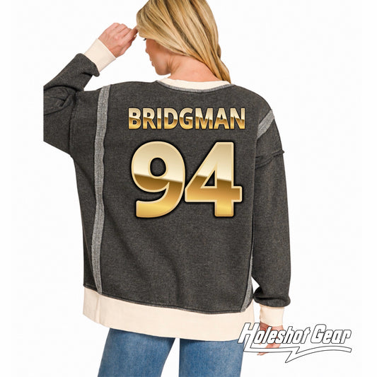 FLEECE ACID WASHED Pullover