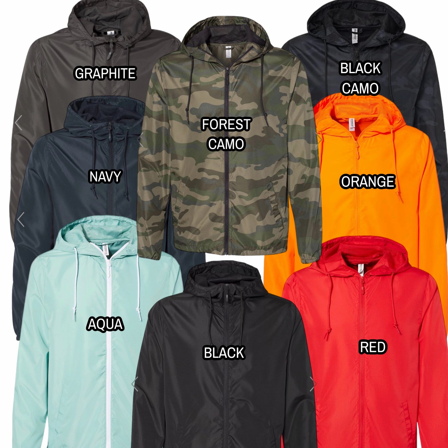 Adult-Lightweight Weather Resistant Jacket