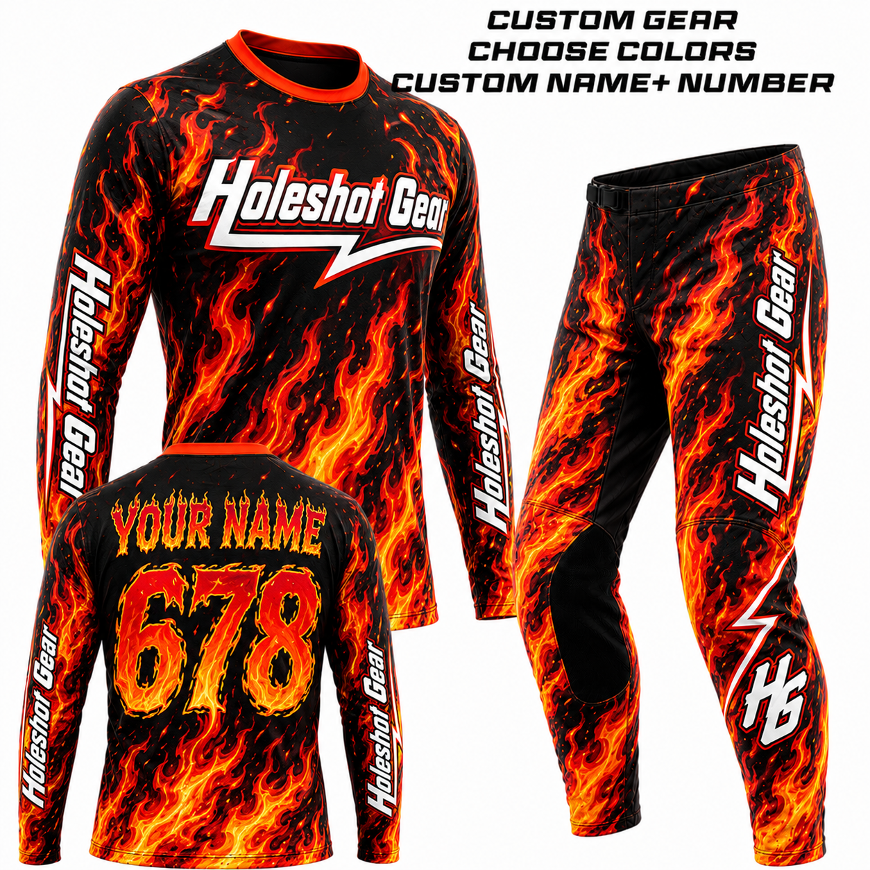 Custom Motocross set
