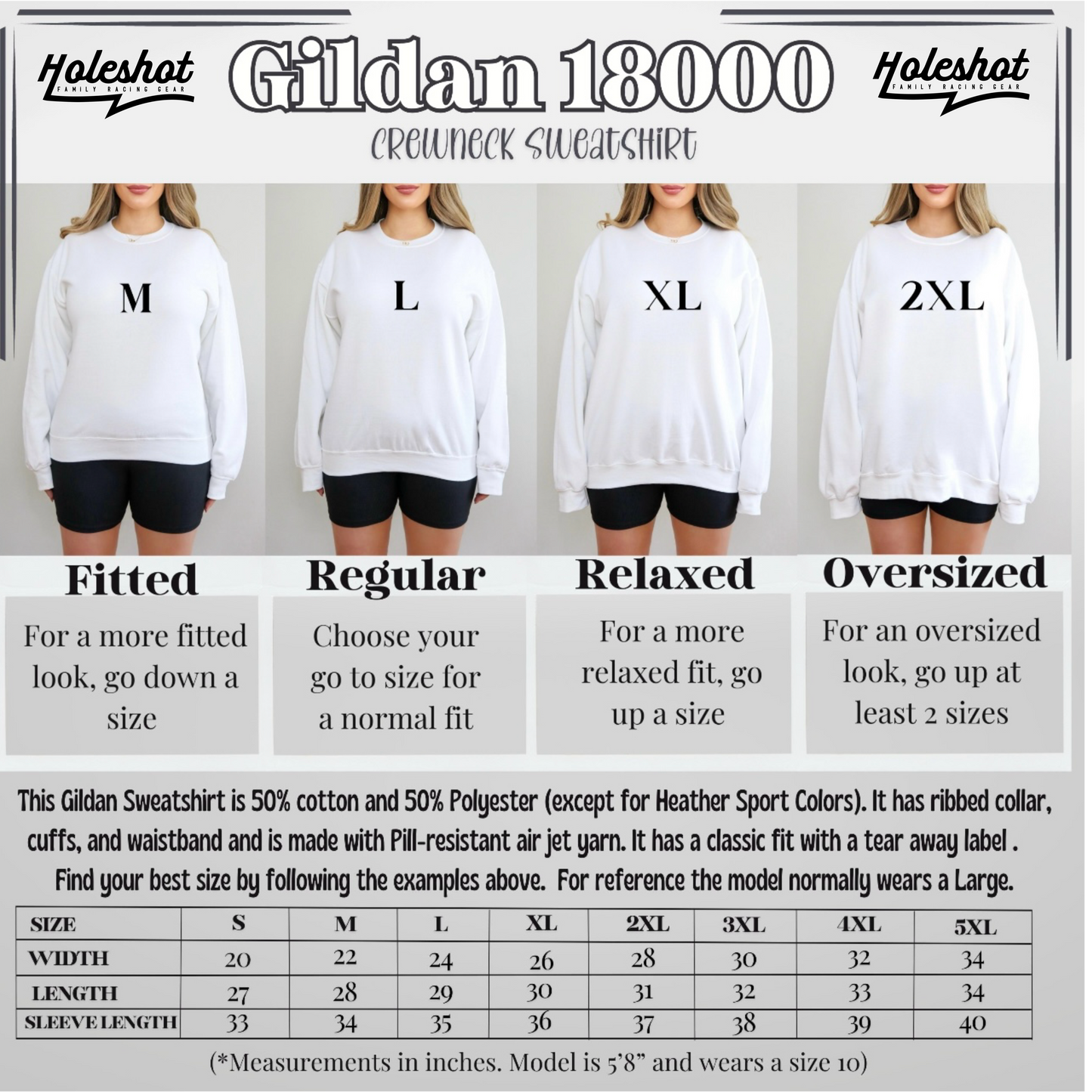 Moto Mom Over Sized Font Sweatshirt