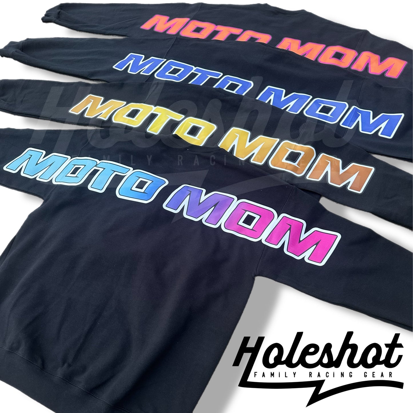 Moto Mom Over Sized Font Sweatshirt