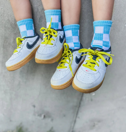 Arctic Blue Checker