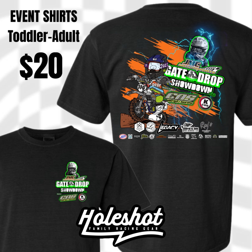 Gate Drop 3.0 Event Shirts