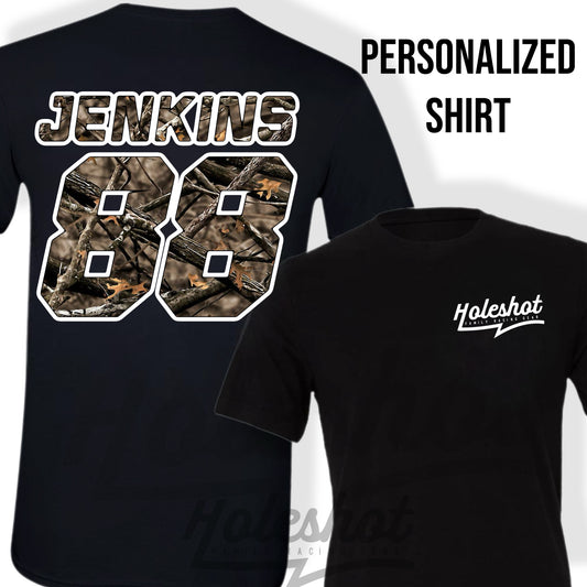 Tree Camo Personalized Shirt