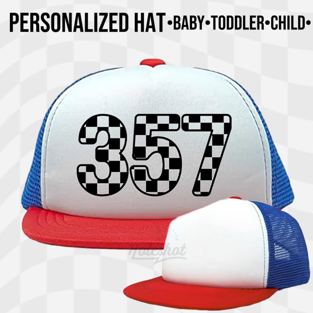 Custom Hat Fast Fast as Lightning Custom Hat – Holeshot Family Racing Gear