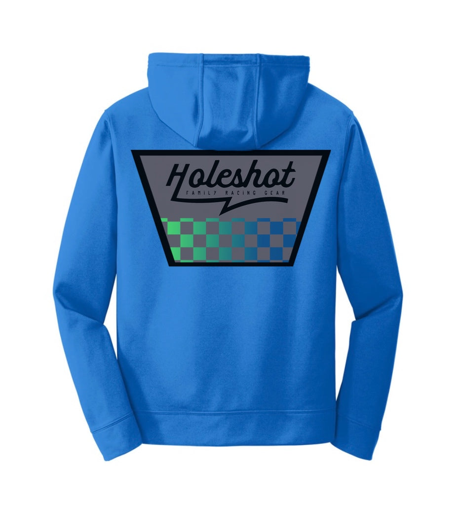 Blue gear outlet hoodie