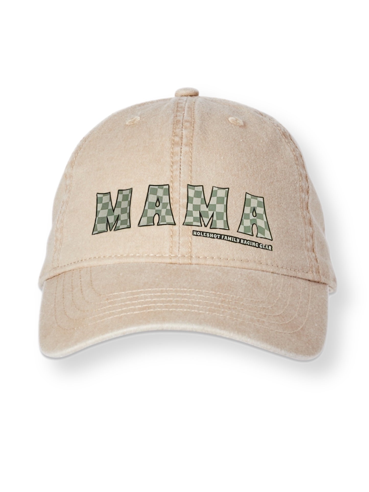 Khaki Washed Mama Hat